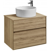 Тумба с раковиной Акватон Либерти 1A279501LYC70/732700C000/1A281003LYC70 75 дуб эльвезия