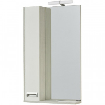 Зеркальный шкаф Акватон Бекка Pro 1A214502BAC20 50 белый/дуб сомерсет