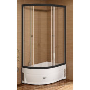 Душевой уголок Радомир Соул 2 1-03-6-2-0-0090 120х80 R черный/прозрачное