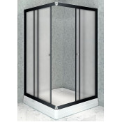 Душевой уголок Радомир Дрим 1-03-6-1-0-1221 90х110 L черный/матовое