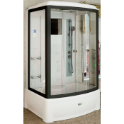 Душевая кабина Радомир Диана 1-05-6-0-0-0610 108x139 черный/прозрачное