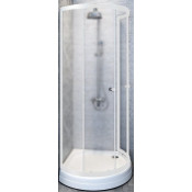 Душевой уголок Радомир Стронг 1-09-1-0-0-1801 90x90 белый/матовое