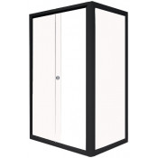 Душевой уголок Радомир Верчелли 1-09-6-0-0-0120 120х80 черный/прозрачное