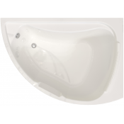 Акриловая ванна Радомир Альбена 1-01-2-2-1-015К 168х120 R белый/хром