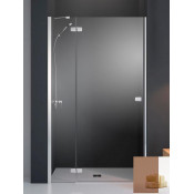 Душевая дверь Radaway Fuenta DWJ New 384013-01-08L 90/L хром/коричневое