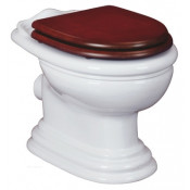 Унитаз Migliore Milady ML.MLD-25.711.BI выпуск в стену, фурнитура-хром