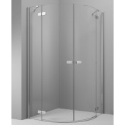 Душевой уголок Radaway Fuenta New PDD 384003-01-01L/384001-01-01R 100Lx90R хром/прозрачное