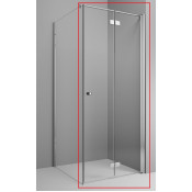 Душевая дверь Radaway Fuenta New KDJ B 384083-01-01R 100R хром/прозрачное