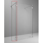 Боковая стенка Radaway Euphoria Walk-in SW30 383160-01-01 30 хром/прозрачное