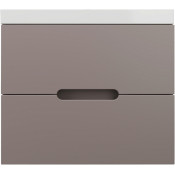 Тумба с раковиной Style Line Матис 70 ЛС-00002297/ЛС-00000722 тауп темный