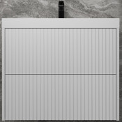 Тумба под раковину Style Line Стокгольм 70 ЛС-00002313 белый рифленый софт