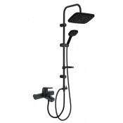 Душевая система Orange OneLife P02-844b черный матовый