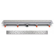 Душевой лоток Veconi Drops V450D 45 хром глянцевый