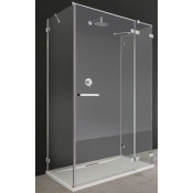 Душевой уголок Radaway Euphoria KDJ S 383812-01R/383220-01R/383056-01/383034-01 120x75 R хром/прозрачное