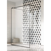 Душевая перегородка Radaway Modo Black I Frame 388134-54-58 130 черный/прозрачное