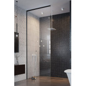 Душевая перегородка Radaway Modo XL II 389403-54-01 30-100x150-200 черный/прозрачное