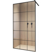 Душевая перегородка Radaway New Black II Factory 389094-54-55 90 черный/прозрачное