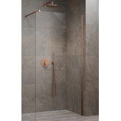 Душевая перегородка Radaway Modo New Brushed Copper II 389074-93-01 70 брашированная медь/прозрачное