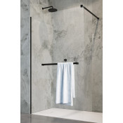 Душевая перегородка Radaway Modo New Black II 389094-54-01W 90 черный/прозрачное