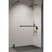 Душевая перегородка Radaway Modo New Brushed GunMetal II 389105-92-01W 105 брашированная сталь/прозрачное