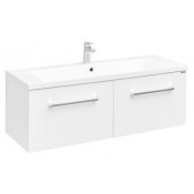 Тумба с раковиной Акватон Мадрид М 1A1703K2MA010 120 белая