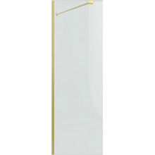 Штора для ванной Radaway Modo New Brushed Gold PNJ II 10006100-99-01 100 брашированное золото/прозрачное