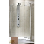 Душевой уголок Radaway Fuenta PDJ 90/R 381004-08NR 90x90 R хром/коричневое