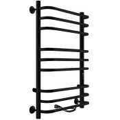Электрический полотенцесушитель Indigo Brace Lux LCBLE80-50BRRt 80x50 черный муар