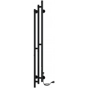 Электрический полотенцесушитель Indigo Sky LSKE150-17BRRt 150x17 черный муар