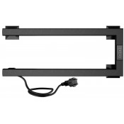 Электрический полотенцесушитель Indigo Nix DGN20-50BRLt 50x20 черный муар