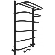 Электрический полотенцесушитель Indigo Hit LHE80-50BRR 80x50 черный муар