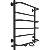 Электрический полотенцесушитель Indigo Europe Lux LELLE60-50BRRt 60x50 черный муар