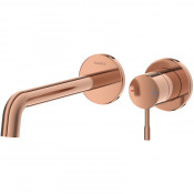 Смеситель для раковины Teska Atlas E5709 розовое золото