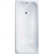 Чугунная ванна Delice Aurora DLR230617-AS/DLR000012 140x70 с ножками и антискользящим покрытием, белый