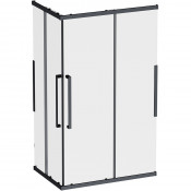 Душевой уголок AM.PM Func W84G-403-12080-BТ 120x80 черный/прозрачное