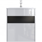 Тумба с раковиной AM.PM Func M8FFUX0601WG/M8FWPC0600WM белый глянец