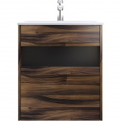 Тумба с раковиной AM.PM Func M8FFUX0601OF/M8FWPC0600WM дуб крафт
