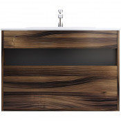 Тумба с раковиной AM.PM Func M8FFUX1001OF/M8FWPC1000WM дуб крафт