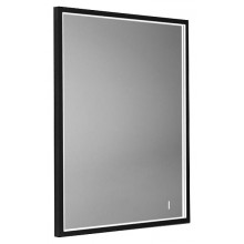 Зеркало Art&Max Aversa AM-Ave-600-800-DS-F 60x80 с подсветкой, черный