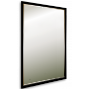 Зеркало Art&Max Aversa AM-Ave-700-1200-DS-F 70x120 с подсветкой, черный