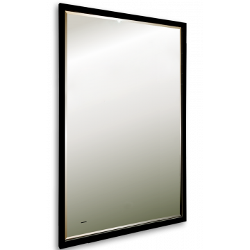 Зеркало Art&Max Aversa AM-Ave-700-1200-DS-F 70x120 с подсветкой, черный