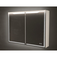 Зеркало-шкаф Art&Max Merano AM-Mer-1000-800-2D-DS-F с подогревом, правый белый