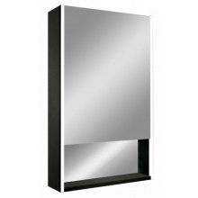 Зеркало-шкаф Art&Max Foggia 50 AM-Fog-500-800-1D-R-DS-F-Nero правый черный
