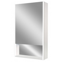 Зеркало-шкаф Art&Max Foggia 50 AM-Fog-500-800-1D-L-DS-F-White левый белый