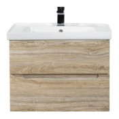 Тумба с раковиной Art&Max Techno AM-Techno-600-2C-SO-LW623/641587 60 дуб мелфорд натуральный