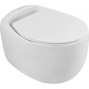 Унитаз подвесной Art&Max Forli AM020CHR с креплением, белый