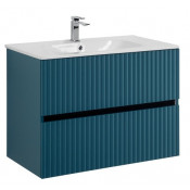 Тумба с раковиной Art&Max Torino AM-TORINO-800-2C-SO-AQ-P/AM7110-80 80 аквамарин