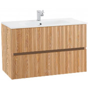 Тумба под раковину Art&Max Elegant AM-ELEGANT-1000-2C-SO-BR-P с LED подсветкой бран