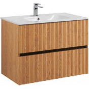 Тумба под раковину Art&Max Elegant AM-ELEGANT-800-2C-SO-BR-P с LED подсветкой бран