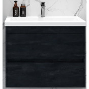 Тумба под раковину Art&Max Family-M Family-M-580-2C-SO-HC hard coal